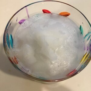 炭酸水と♪氷スポーツドリンク